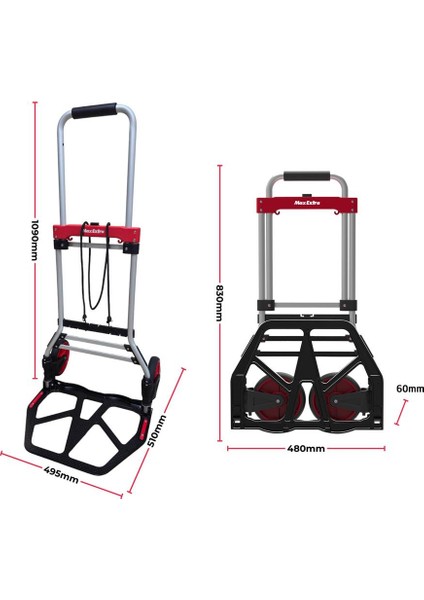FW-90C Katlanır Koli Taşıma Arabası 100 kg fırsatları