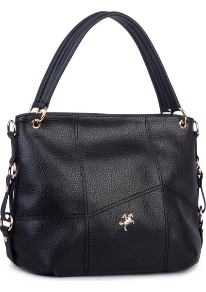 Kadın Salaş Omuz Çantası Siyah Lopez