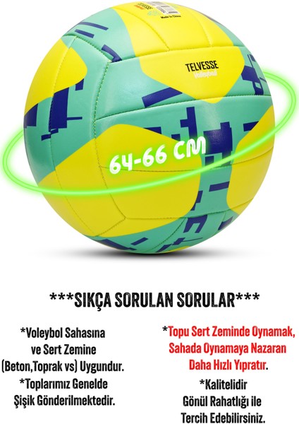VT800 Spike Voleybol Topu Yumuşak Doku Semi-Pro Iç-Dış Mekan Soft Touch 300 G No:5 indirimleri