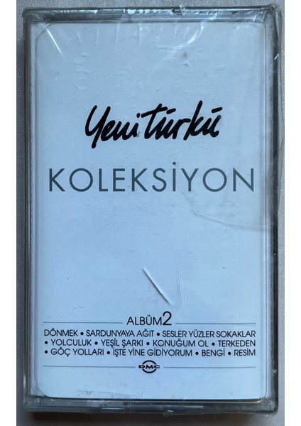 Yeni Türkü Koleksiyon Albüm 2 Dönmek Kaset (Jelatinli Sıfır Orijinal Dönem Baskı Kaset)