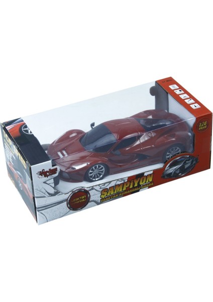 Uzaktan Kumandalı Spor Araba - 699-195 - Kırmızı fiyatları