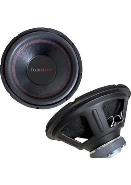 Oto Bass 30CM Subwoofer 1000W Çift Bobin Electromaster ES-M12