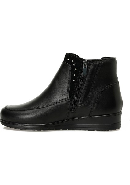 105655.Z5PR Siyah Kadın Dolgu Topuk Bot modelleri