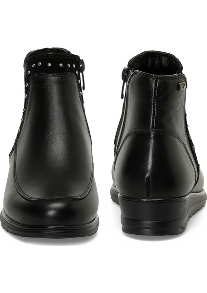 105655.Z5PR Siyah Kadın Dolgu Topuk Bot indirimleri