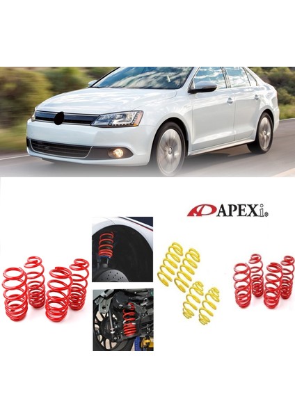 Vw Jetta 2011-2017 Mk6 Apexi 3.5 cm Spor Yay