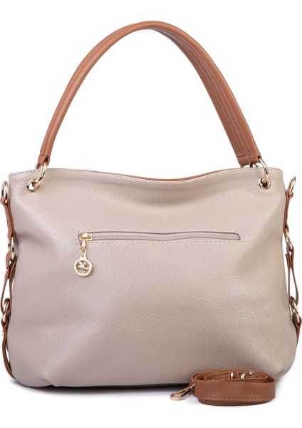 Kadın Salaş Omuz Çantası Kum Taba Victoria fiyatları