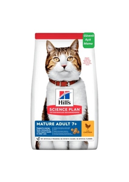 Mature Adult +7 Tavuklu Yaşlı Kedi Maması 1,5 kg