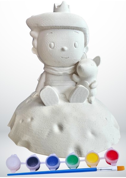 Küçük Prens Figürü 3D Taş Çocuk Boyama Etkinliği fırsatları