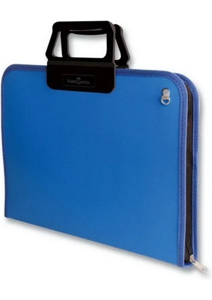 38x55 cm Mavi Proje Çantası,Geniş İç Hacim, Ergonomik Taşıma Askılığı, PP Malzeme