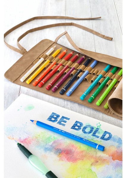 Albrecht Dürer Magnus 18’li Suluboya Kalem Seti – Kalem Rulosu ve Su Fırçası Dahil indirimleri