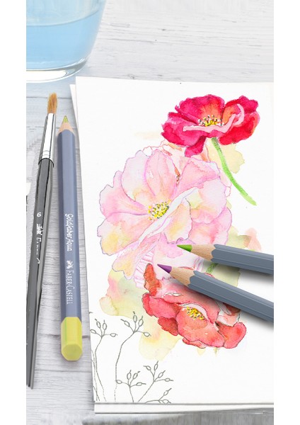 Goldfaber Aqua Boya Kalemi Hediye Seti 36’lı, 12 Pastel ve 24 Klasik Renk, Yüksek Pigmentli fiyatları