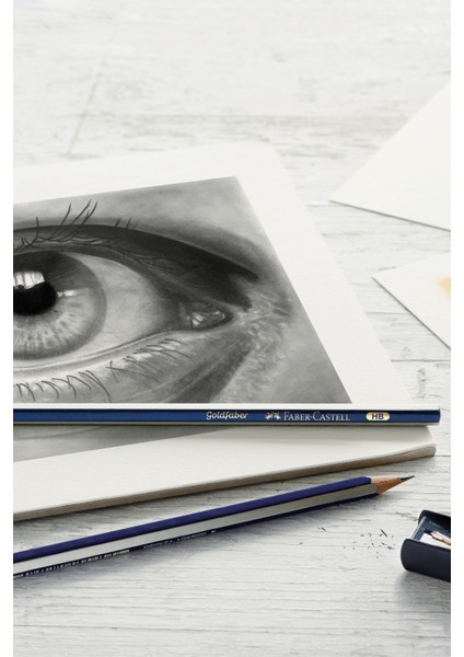 Klasik Sketch Seti 6 Parça, Goldfaber 2B Kalem, Pitt Monochrome, Pitt Pastel, Karıştırma Kalemi fırsatları