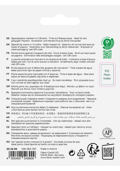 Fosforlu Kalem Seti 4’lü, Şeffaf Gövde, 7 Farklı Renk, Yeniden Doldurulabilir modelleri