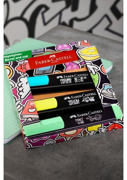 Fosforlu Kalem Seti 4’lü, Şeffaf Gövde, 7 Farklı Renk, Yeniden Doldurulabilir indirimleri