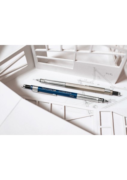 TK Fine Vario LUX Versatil Kalem, 0.7 mm, Indigo, Ayarlanabilir Metal Uç, Sertlik Göstergeli fırsatları