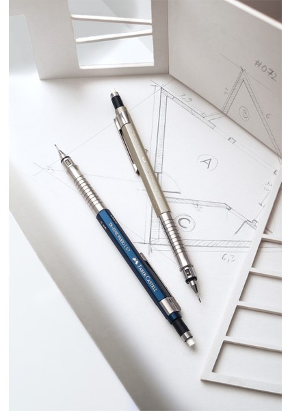 TK Fine Vario LUX Versatil Kalem, 0.7 mm, Indigo, Ayarlanabilir Metal Uç, Sertlik Göstergeli indirimleri