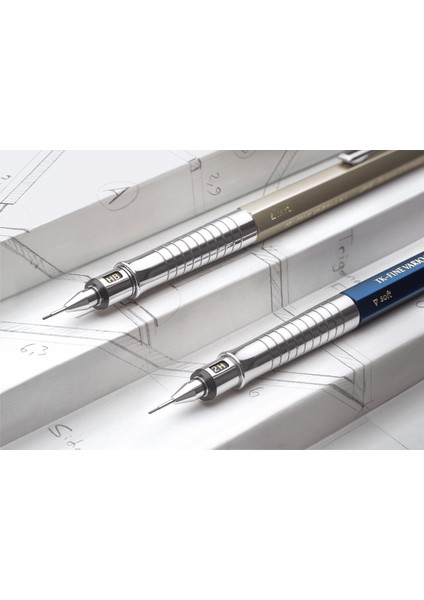 TK Fine Vario LUX Versatil Kalem, 0.7 mm, Indigo, Ayarlanabilir Metal Uç, Sertlik Göstergeli