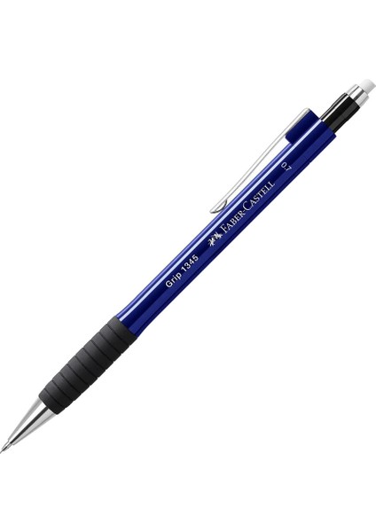 Grip 1345/47 Versatil Kalem, 0.7 mm,Lacivert, Ergonomik Tutuş, Yaylı Uç, Uzun Silgi, Modern Tasarım