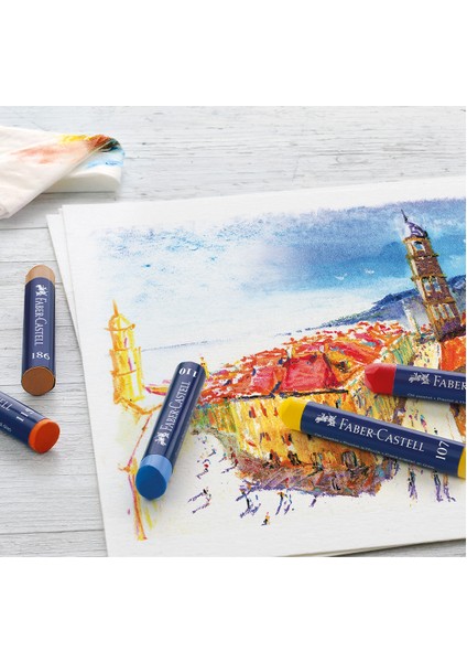 Goldfaber 24 Renk Yağlı Pastel Boya Seti Yüksek Kalite ve Dayanıklılık modelleri