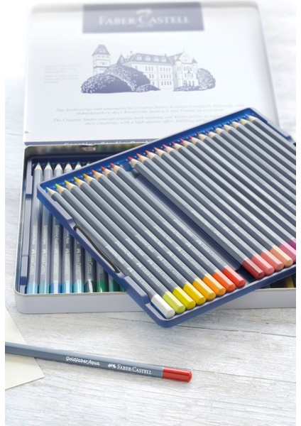 Faber Castell Goldfaber Aqua Boya Kalemi, 48 Renk fırsatları