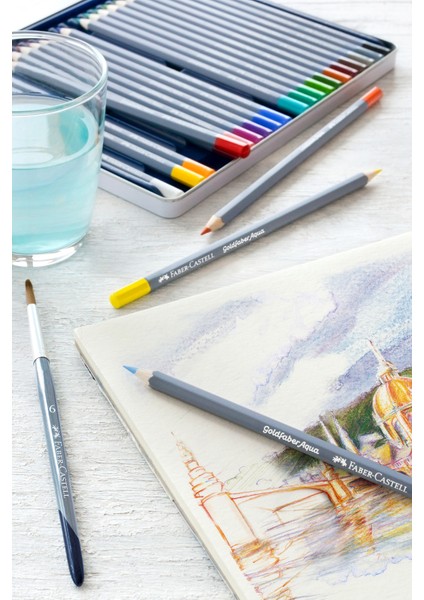 Faber Castell Goldfaber Aqua Boya Kalemi, 48 Renk