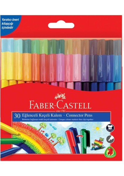 Eğlenceli Keçeli Kartlı 30 lu Set