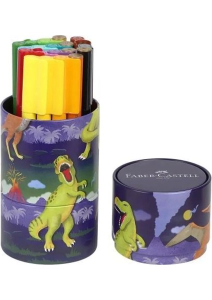 Keçeli Kalem Seti, 20 Renk, Birbirine Bağlanabilir Kapak, Örtücü Renkler, Yıkanabilir Mürekkep