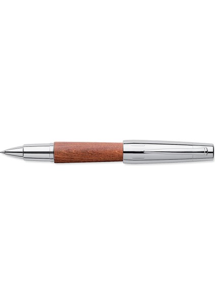 E-Motion Pearwood,Krom Roller,Armut ağacı gövde,Parlak krom kaplama, Roller ucu,Hediye Kutulu