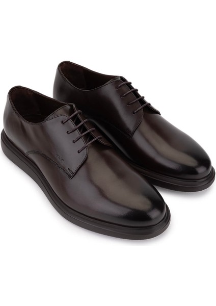 Erkek Hakiki Deri Kahverengi Klasik Ayakkabı 1157 253-1 Erk Ayk SK25-26 Kahve Dr fiyatları
