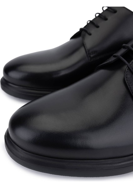 Erkek Hakiki Deri Siyah Deri Klasik Ayakkabı 1157 253-1 Erk Ayk SK25-26 Sıyah Dr modelleri