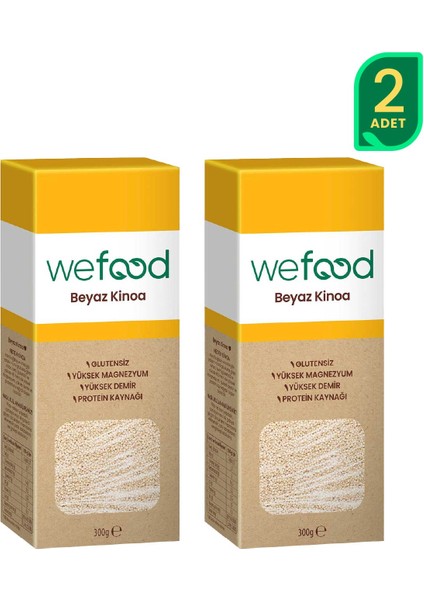 Beyaz Kinoa 300 gr 2'li