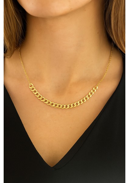 Retro Zincir Choker Gümüş Kolye fiyatları