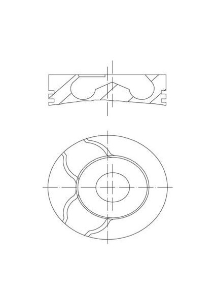 0220102 - Motor Piston Segman Clıo-Kng 1.5 Dcı K9K 76.50 0.50 26PİM