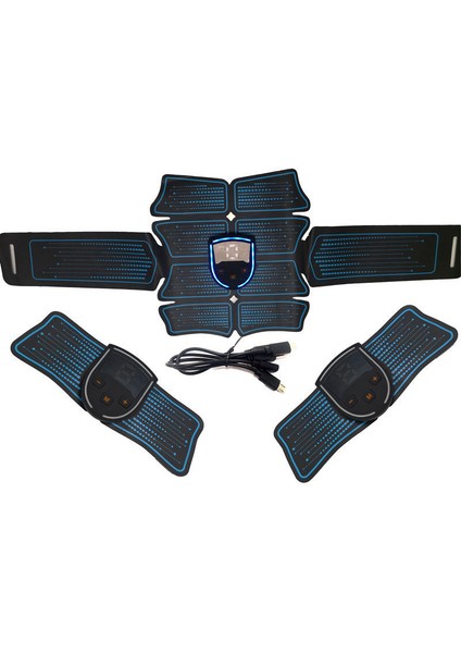 Ems Akıllı Karın Kası Yaması Karın Kası Fitness Aleti Ev Karın Kası Antrenman Aleti Karın Kası Fitness Aleti (Yurt Dışından)