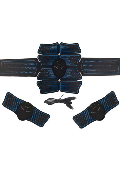 Ems Akıllı Karın Kası Yaması Karın Kası Fitness Aleti Ev Karın Kası Antrenman Aleti Karın Kası Fitness Aleti (Yurt Dışından)