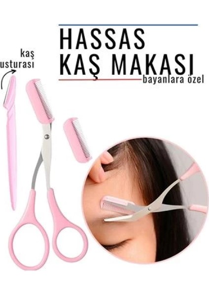 Taraklı Kaş Makası Kaş Düzeltme Bakım Makası 717451