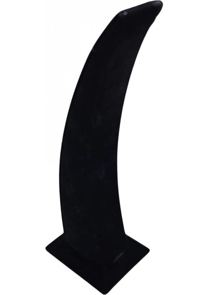 Dik Bileklik Standı Süet Tekli Lastikli Siyah (24 Cm) fırsatları