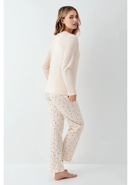 Arnetta 3434-S Kadın Uzun Kol Pijama Takım indirimleri