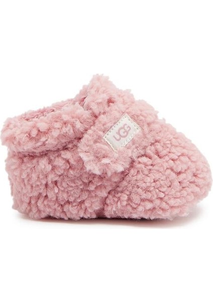 Bixbee – Pembe Kıvırcık Sentetik Kürk Bebek Botu