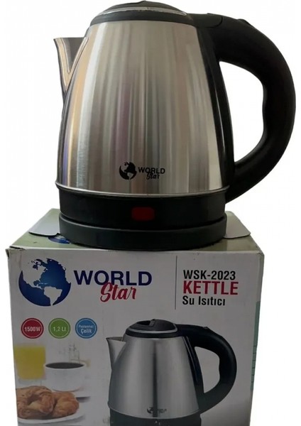 World Star Ev ve Otel Tipi Kablosuz Su Isıtıcı 1,2 Litre (4887) fiyatları