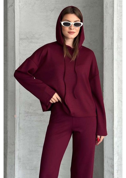 Modal Eşofman Takımı Bordo - 27714 fiyatları