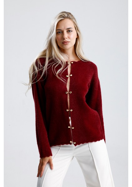 Önü Aksesuar Kapamalı Hırka,ceket modelleri