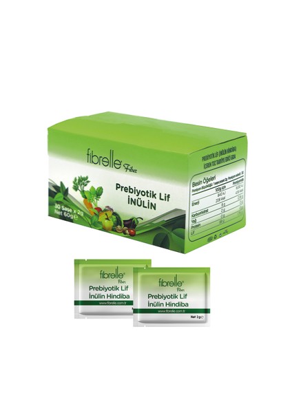 Prebiyotik Lif İnülin (Hindibağ) 30 Saşe