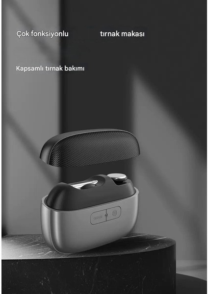 Şarjlı Akıllı Tırnak Makası Törpü Cihazı Manikür Makinesi Tırnak Bakım Cihazı