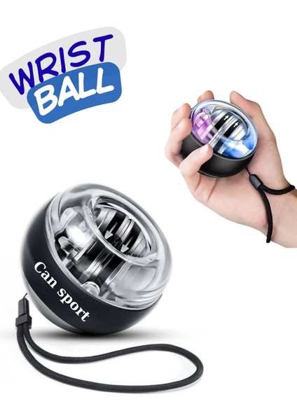 Bilek Güçlendirici Işıklı Egzersiz Bilek Topu Wirstball