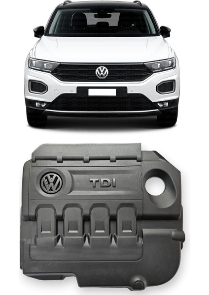 Volkswagen T-Roc 2018-2021 Uyumlu (Clha-Clhb) 1.6 Dizel Motor Üst Plastik Kapak 04L103925