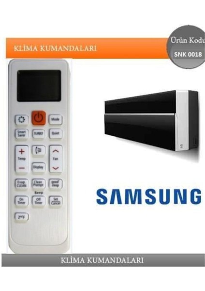 ile Uyumlu Klima Kumandası