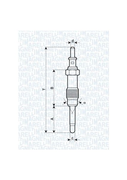 Kızdırma Bujısı Mercedes OM602 W210 S210 W461 B901>B904 B667 B668 B670