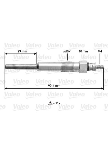 Kızdırma Bujısı PARTNER-BERLINGO-JUMPY-SCUDO-XSARA-P206-P306-EXPERT-C15 1.9 D DW8-DW8B 00> P106-SAXO-XSARA-AX-ZX Tud5 1.5 Dızel 94>