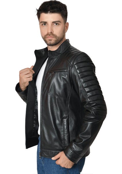 Erkek Deri Ceket 3021SPR fırsatları